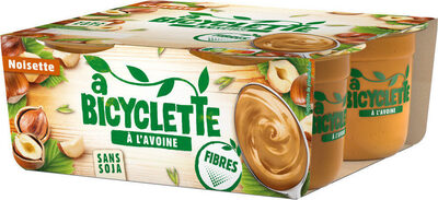 Dessert végétal noisette à l'avoine 4x100g