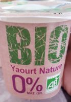 Bio yaourt nature 0% bio