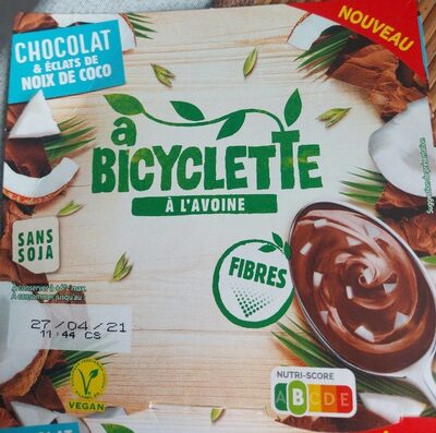 A bicyclette À l'avoine Chocolat et éclats de noix de coxo