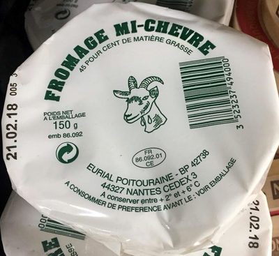 Fromage Mi-Chèvre 45% M.G.