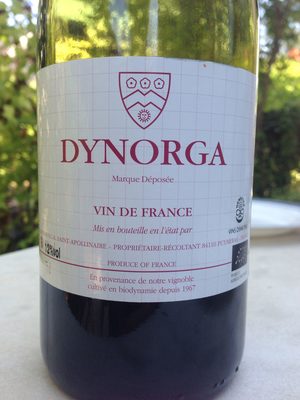 Vin rouge de France 84110 Putmeras