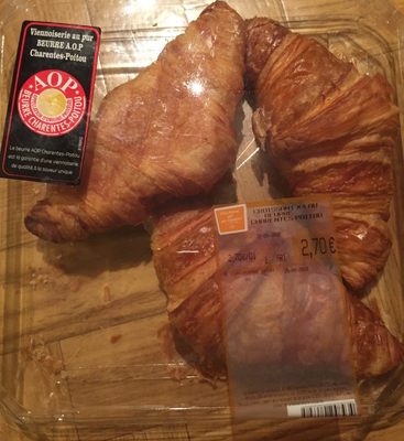 Viennoiserie au pur beurre A.O.P Charentes-Poitou