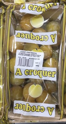 Prune Mirabelle front packaging