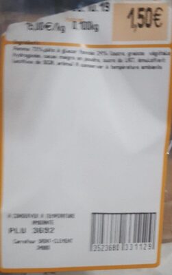 Pomme d amour au chocolat nutrition facts table