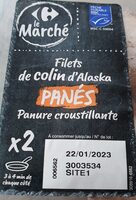 Filets de colin d'Alaska MSC (*) Panés
