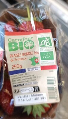 FRAISES RONDES bio