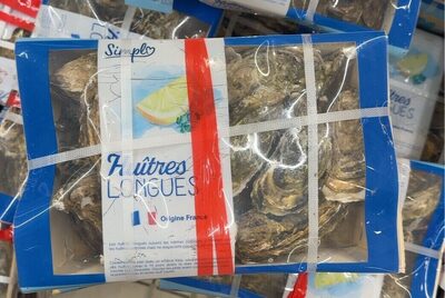 Huîtres longues