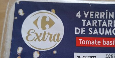 Verrines tartare de saumon