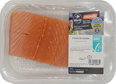 Saumon en Pavé front packaging