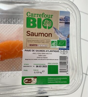 Saumon front packaging