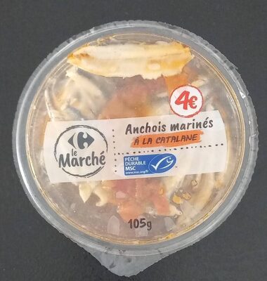 Filets d'anchois à la catalane