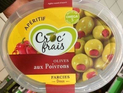 Olives aux Poivrons farcies doux
