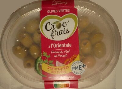 Olives vertes à l'orientale