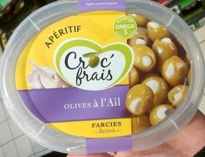 Olives à l'Ail farcies relevé