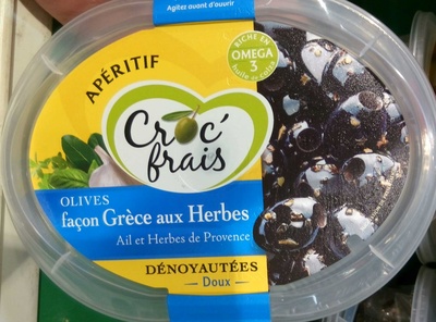 Olives façon Grèce aux Herbes