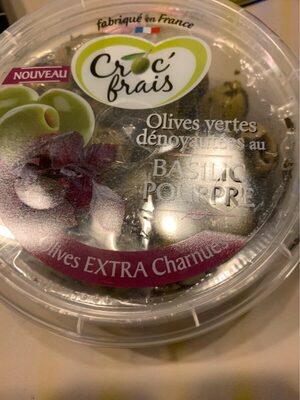 Olives basilic pourpre