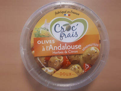 Olives à l'Andalouse, dénoyautées