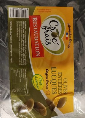 Olives entières lucques