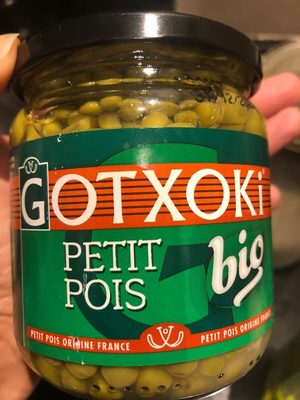Gotxoki petits pois bio
