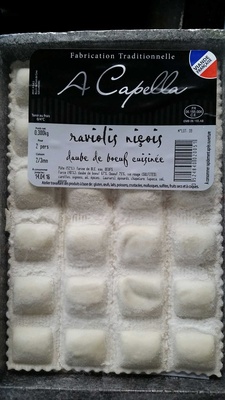 Raviolis niçois daube de boeuf cuisinée