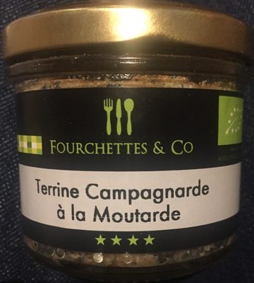 Terrine campagnarde a la moutarde