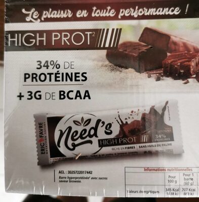 Need's High Prot' brownie