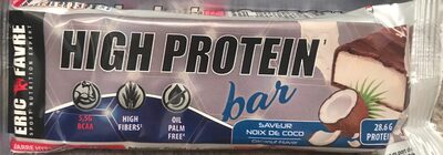Bar proteinée saveur noix de coco