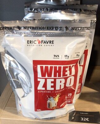 Whey zero front packaging