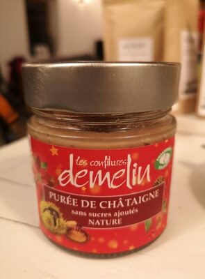 Purée de châtaignes nature