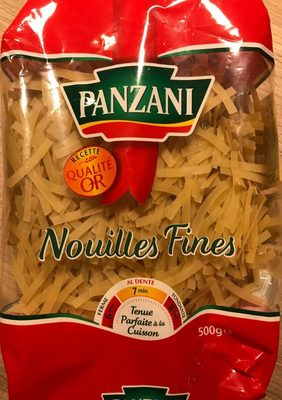Nouilles fines front packaging
