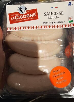 Saucisse blanche front packaging