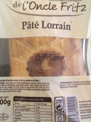 Paté lorrain