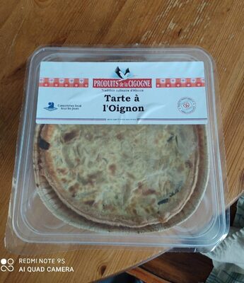 Tarte à l'oignon front packaging