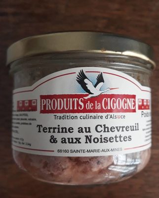 Terrine au chevreuil et au noisettes