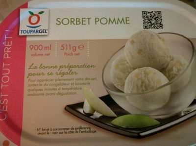 Sorbet pomme