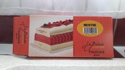 Feuilleté glacé front packaging