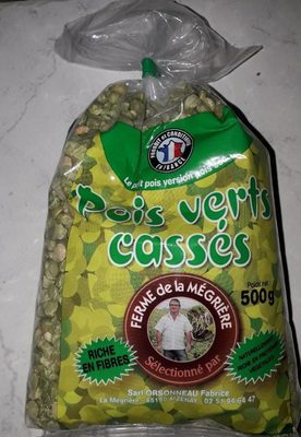 Pois vert cassés
