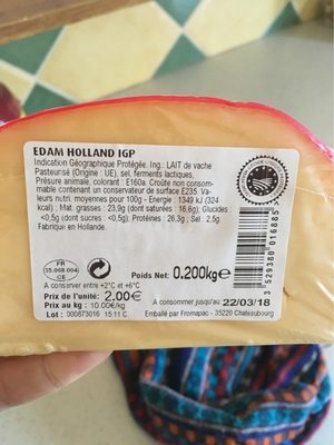 Edam Hollande