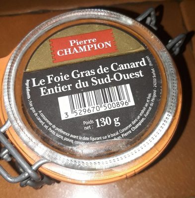 Le foie gras de canard entier du Sud-ouest