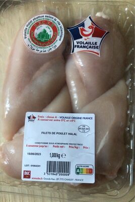 Filets de poulet Halal