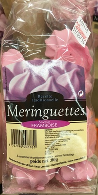 Meringuettes saveur Framboise