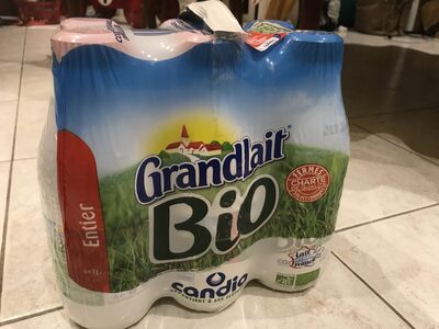 Biolait Biologique Entier 6x1L