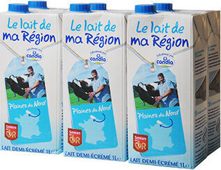 Le lait de ma région
