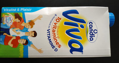 Viva lait UHT vitamine slim 6x1L