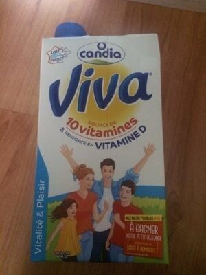 Viva, lait demi-écrémé stérilisé UHT
