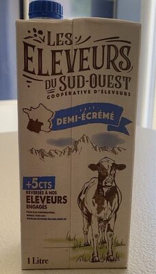 Lait demi-écrémé