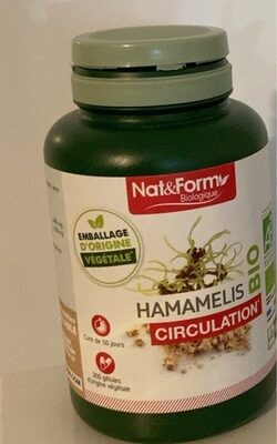 Hammamelis bio front packaging