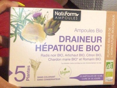 Draineur hepatique bio
