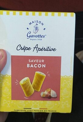Crêpes apéritifs saveur bacon