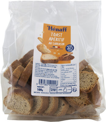 Toast Apéritif au Sarrazin